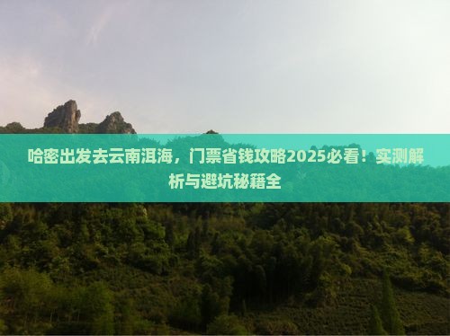 哈密去云南洱海门票 哈密去云南洱海门票