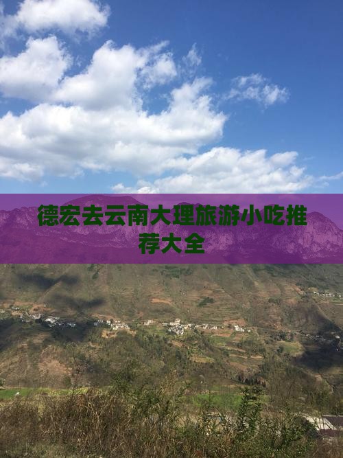 德宏去云南大理旅游小吃