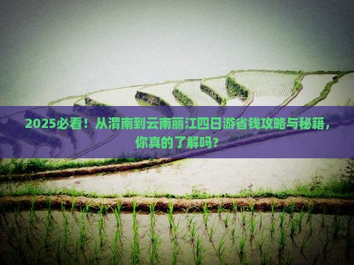 渭南到云南丽江四日游