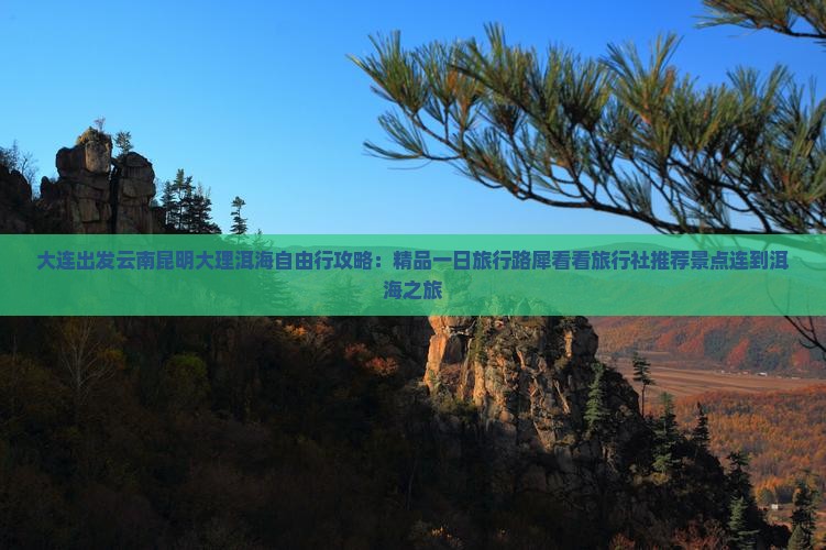 大连出发云南昆明大理洱海自由行攻略：精品一日旅行路犀看看旅行社推荐景点连到洱海之旅