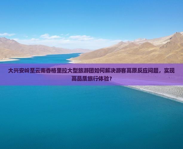 大兴安岭至云南香格里拉大型旅游团如何解决游客高原反应问题，实现高品质旅行体验？