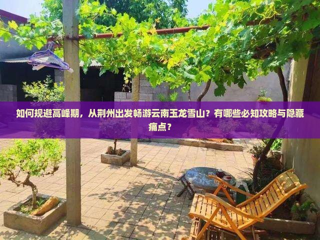如何规避高峰期，从荆州出发畅游云南玉龙雪山？有哪些必知攻略与隐藏痛点？