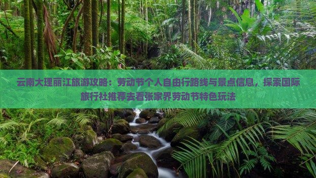 云南大理丽江旅游攻略：劳动节个人自由行路线与景点信息，探索国际旅行社推荐去看张家界劳动节特色玩法