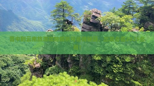 晋中到云南门票