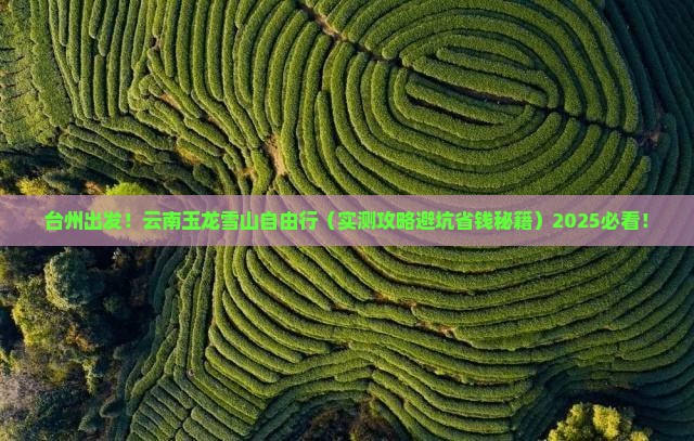 台州到云南玉龙雪山自由团