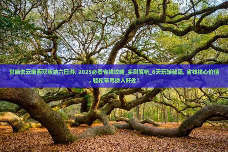 常德去云南西双版纳六日游