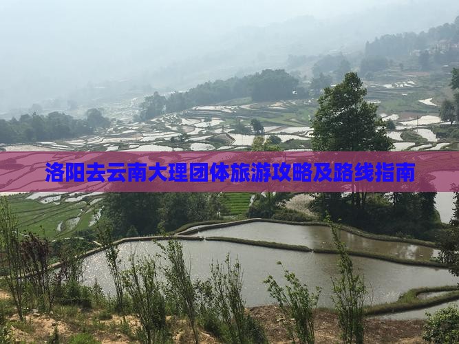洛阳去云南大理团体旅游攻略及路线指南