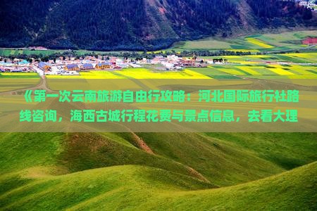 《第一次云南旅游自由行攻略：河北国际旅行社路线咨询，海西古城行程花费与景点信息，去看大理古城的一次旅行》