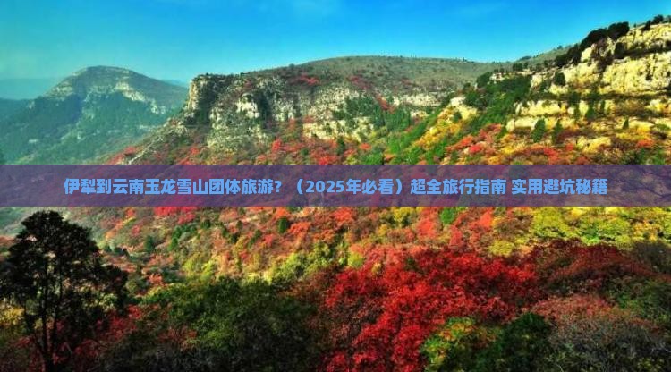 伊犁到云南玉龙雪山团体旅游