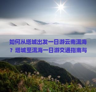 如何从塔城出发一日游云南洱海？塔城至洱海一日游交通指南与行程推荐