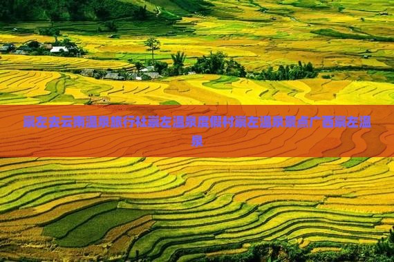 崇左去云南温泉旅行社崇左温泉度假村崇左温泉景点广西崇左温泉