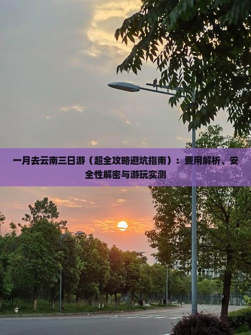 一月去云南三日游