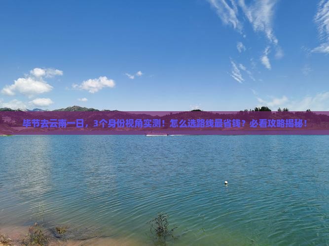 毕节去云南一日