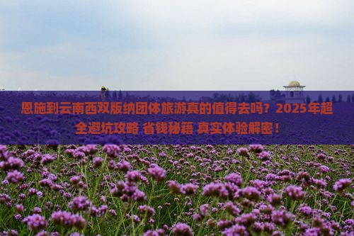 恩施到云南西双版纳团体旅游