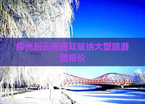 梅州到云南西双版纳大型旅游团