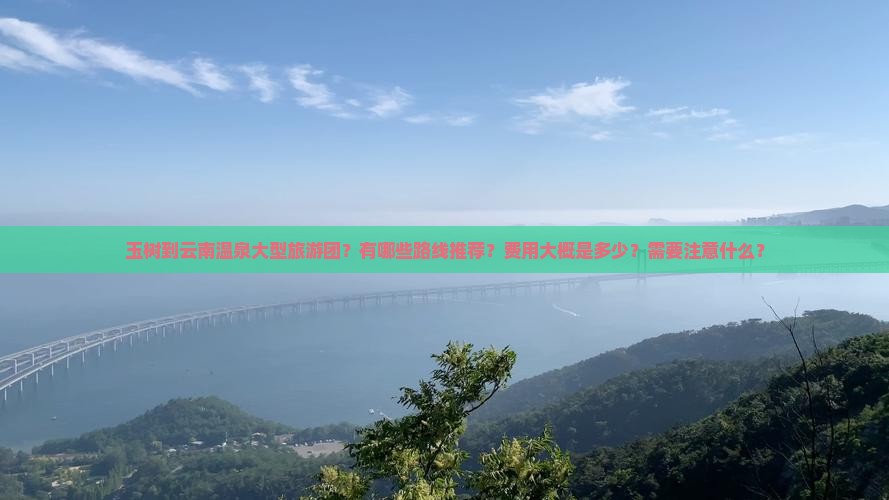 玉树到云南温泉大型旅游团