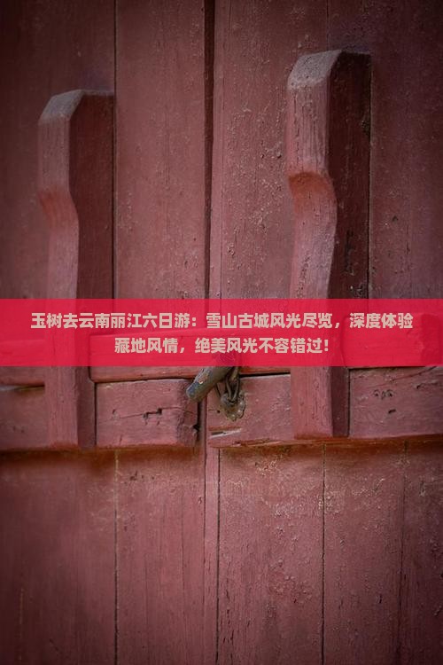玉树去云南丽江六日游