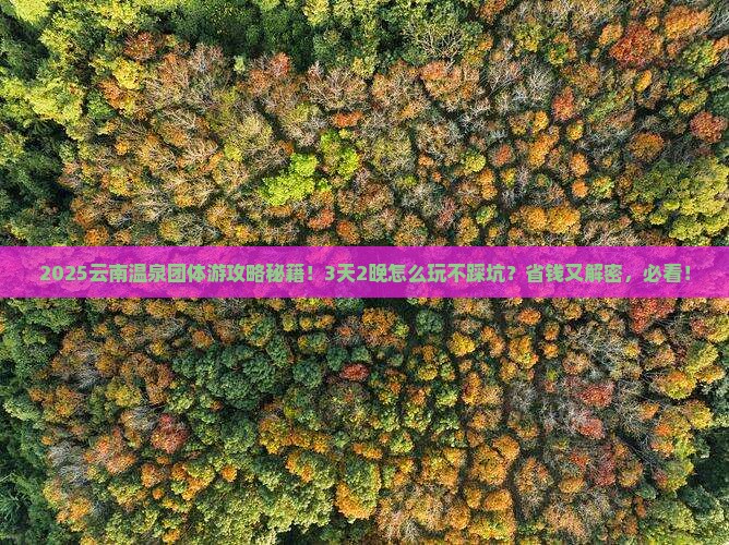 朝阳到云南温泉团体旅游