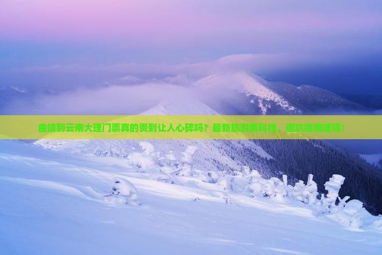 曲靖到云南大理门票