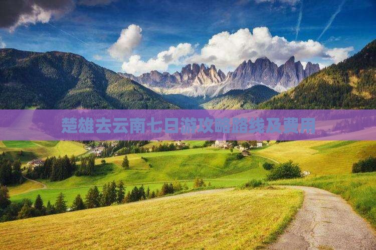 楚雄去云南七日游