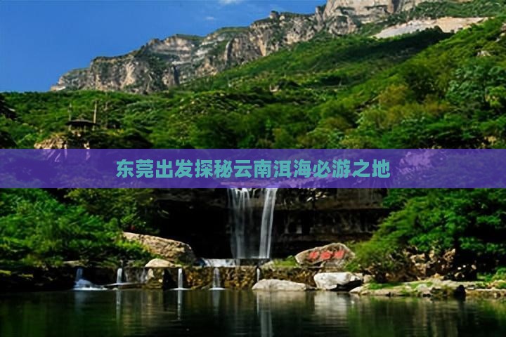 东莞出发探秘云南洱海必游之地