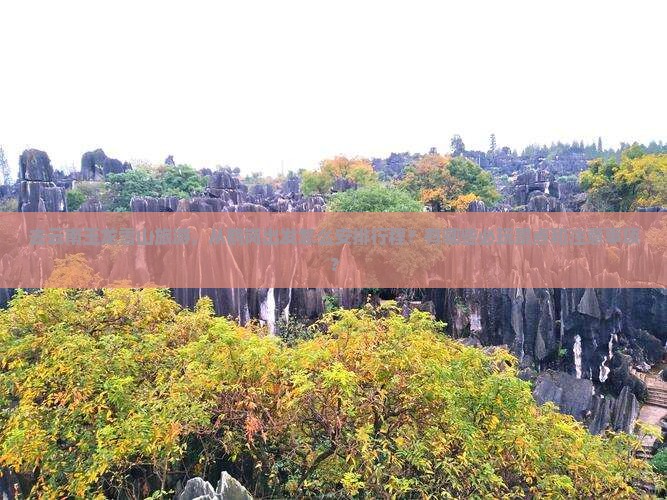 去云南玉龙雪山旅游，从鹤岗出发怎么安排行程？有哪些必玩景点和注意事项？