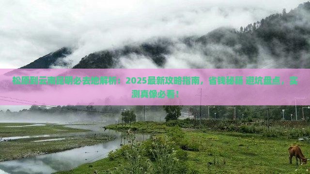 松原到云南昆明必去地