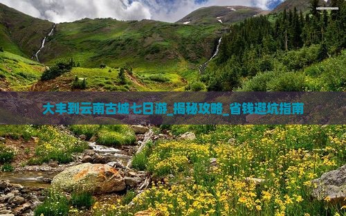 大丰到云南古城七日游 大丰到云南古城七日游
