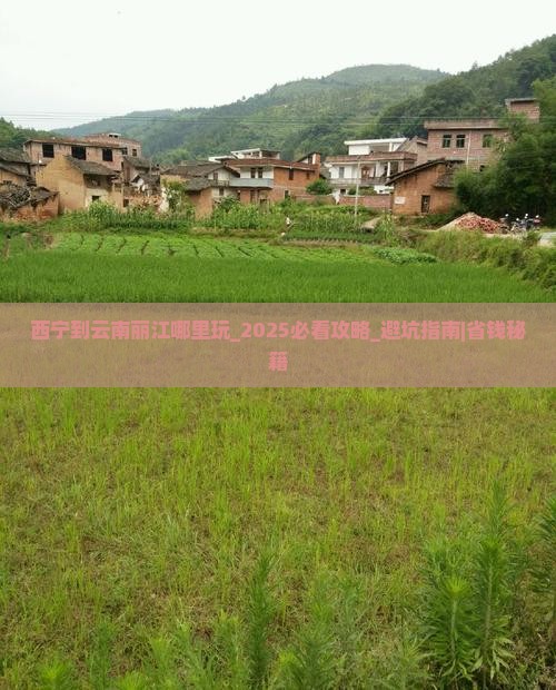 西宁到云南丽江哪里玩