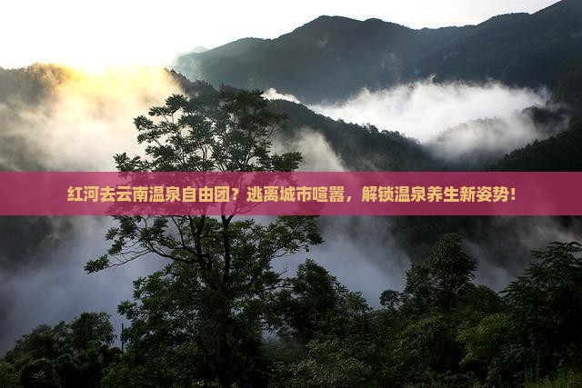 红河去云南温泉自由团？逃离城市喧嚣，解锁温泉养生新姿势！