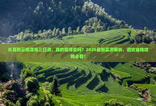 长葛到云南洱海三日游