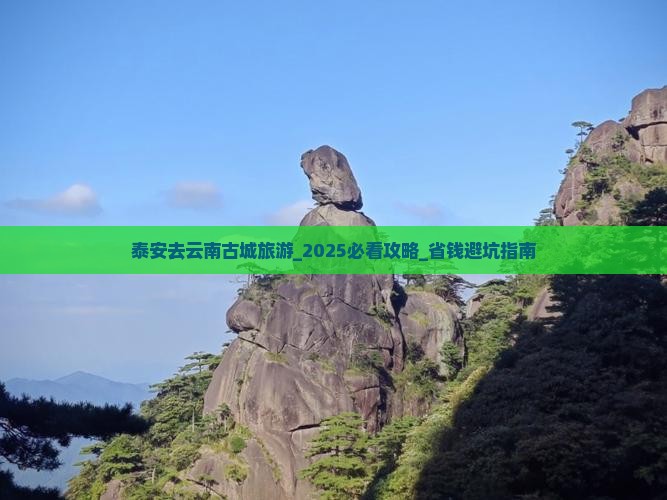 泰安去云南古城旅游