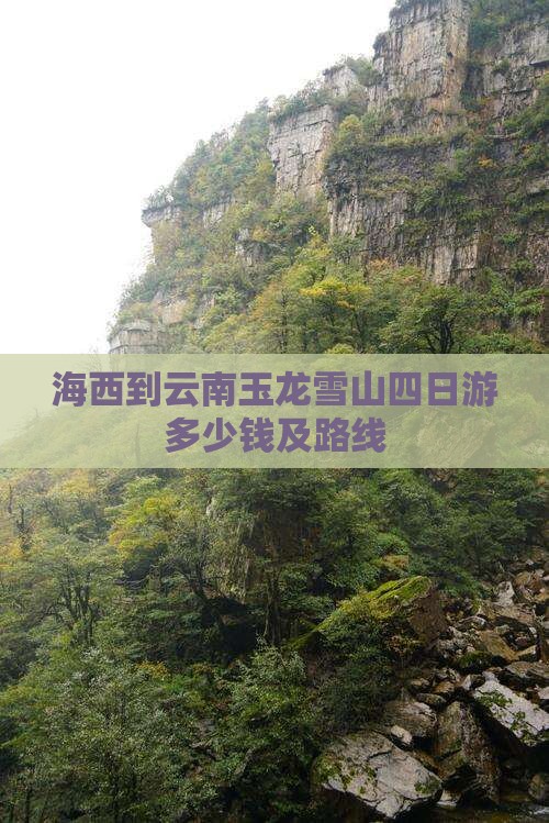 海西到云南玉龙雪山四日游