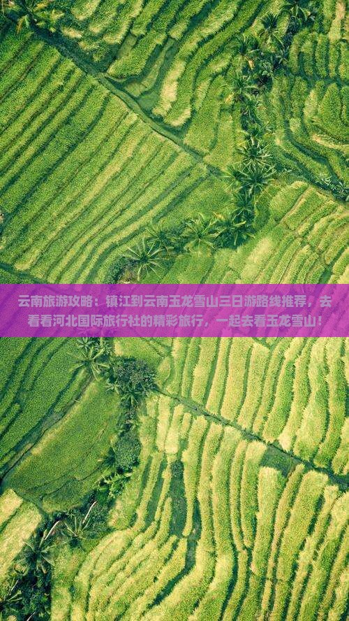 云南旅游攻略：镇江到云南玉龙雪山三日游路线推荐，去看看河北国际旅行社的精彩旅行，一起去看玉龙雪山！