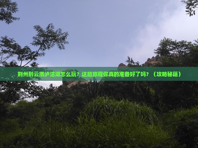 荆州到云南泸沽湖哪里玩