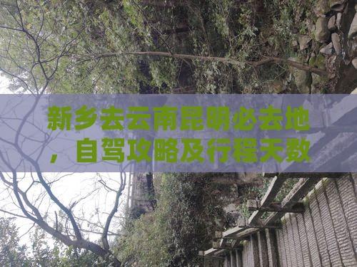 新乡去云南昆明必去地