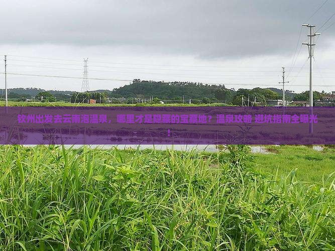钦州去云南温泉哪里玩