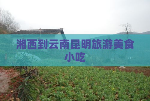 湘西到云南昆明旅游小吃