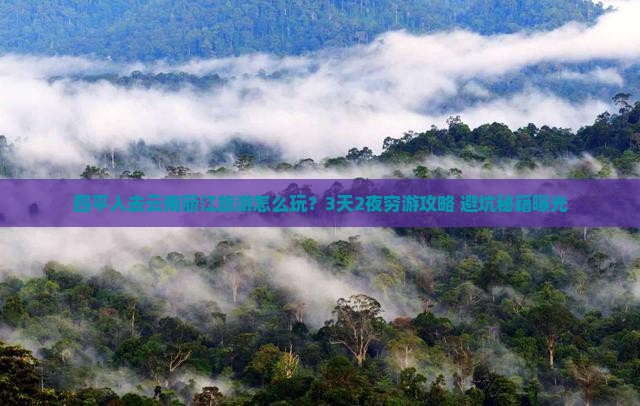 四平去云南丽江旅游