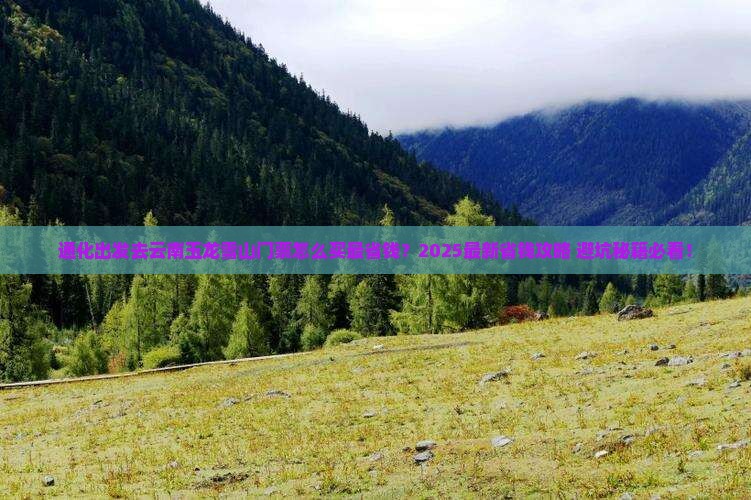 通化去云南玉龙雪山门票