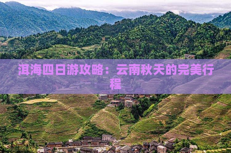 秋天去云南洱海四日游