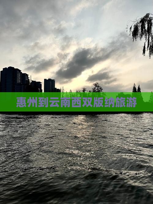 惠州到云南西双版纳旅游