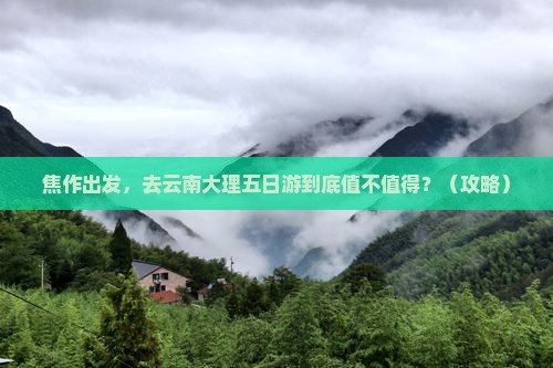 焦作到云南大理五日游