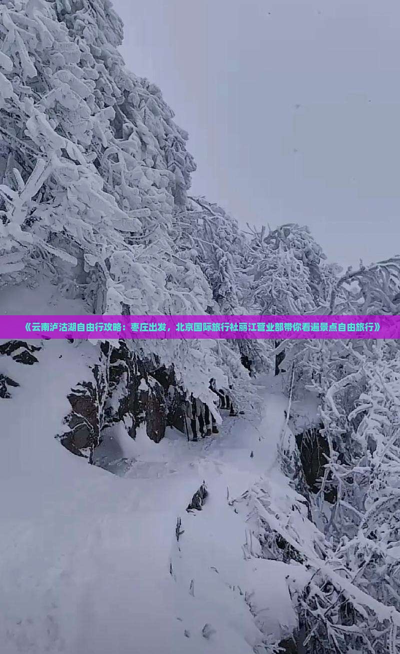 《云南泸沽湖自由行攻略：枣庄出发，北京国际旅行社丽江营业部带你看遍景点自由旅行》