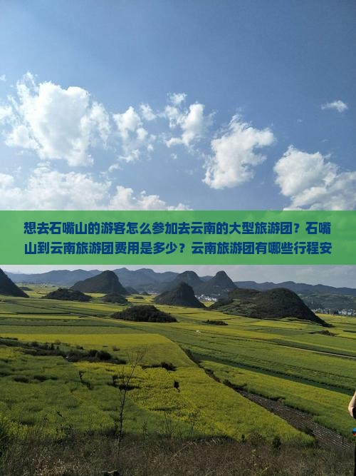 想去石嘴山的游客怎么参加去云南的大型旅游团？石嘴山到云南旅游团费用是多少？云南旅游团有哪些行程安排？