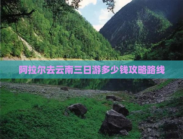 阿拉尔去云南三日游