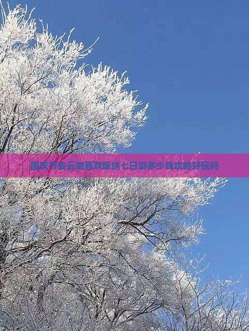 国庆节去云南西双版纳七日游