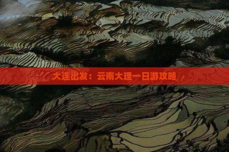 大连出发：云南大理一日游攻略