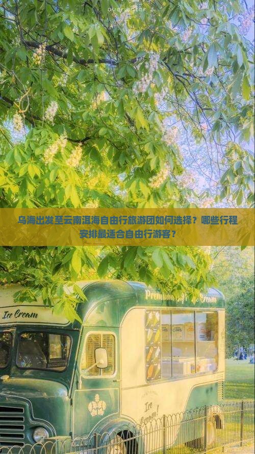 乌海出发至云南洱海自由行旅游团如何选择？哪些行程安排最适合自由行游客？