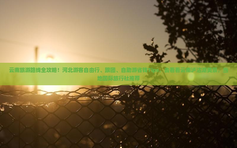 云南旅游路线全攻略！河北游客自由行、跟团、自助游省钱Tips，去看看云南泸沽湖美景，当地国际旅行社推荐